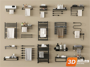 Bathroom accessories Skp Files